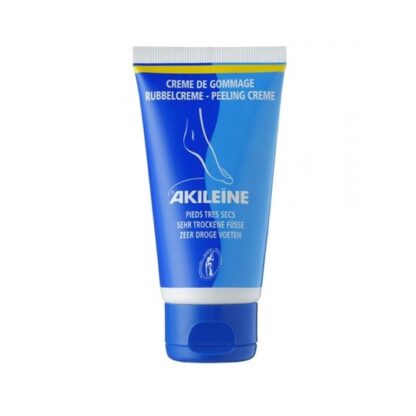 Akileine Creme Esfoliante 75ml o Creme Esfoliante Akileïne® elimina facilmente as células mortas da epiderme do pé, responsáveis pelas rugosidades e calosidades