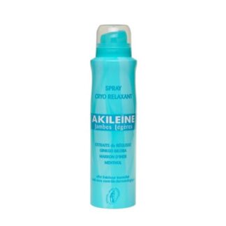 Akileine Spray Pernas Cansadas 150ml, Spray Refrescante Relaxante Akileïne® combate as sensações desagradáveis de pernas cansadas com a ajuda de ativos suavizantes e tonificantes