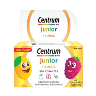 Centrum Junior 30 Comprimidos, um aporte de vitaminas e minerais para os nossos pequenos heróis