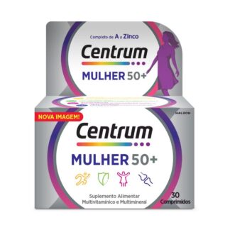 Centrum Mulher 50+ 30 comprimidos,  é especialmente equilibrado para satisfazer as necessidades de nutrientes das mulheres com mais de 50 anos...