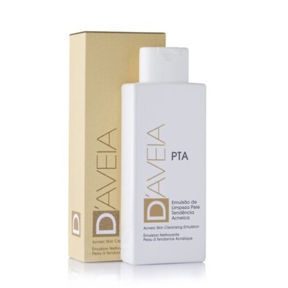 D-Aveia Emulsão de Limpeza PTA 200ml, especificamente desenvolvida para a pele oleosa ou com tendência a acneica.