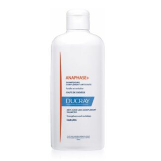 Ducray Anaphase Champô AntiQueda 400ml, para complementar todos os tratamentos antiqueda. Fortalece e proporciona volume ao cabelo. Pode ser usado durante a gravidez, amamentação e tratamento de cancro.