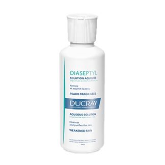 Ducray Diaseptyl Solução 125ml, Solução aquosa de digluconato de clorexidina 0,2% que limpa e purifica a pele.