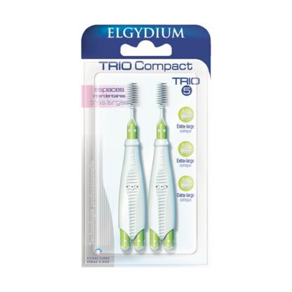 Elgydium Escovilhões Trio Compact Estreito Extra Largo 6 Un