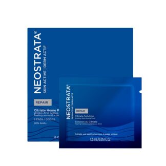 Neostrata Skin Active Repair Citriate Home Peeling 6 Discos, peeling de uso doméstico semanal formulado a partir de uma poderosa mistura de alfa-hidroxiácidos