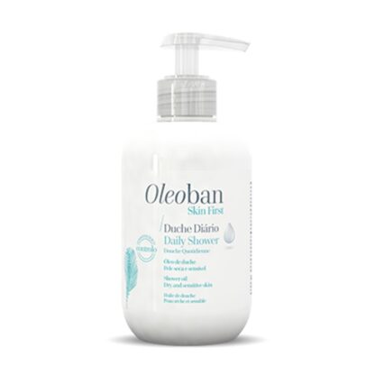 Oleoban Duche Diário 500ml, fórmula OLEOBAN Duche Diário é ideal para prevenir situações de pele seca e desidratada,