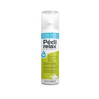 Pedi Relax Spray Frescura Imediata 100ml, com aroma fresco, de efeito descongestionante para alívio imediato. Refrescante e relaxante para pernas e pés cansados.
