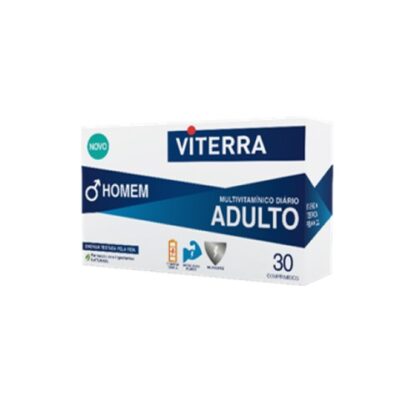 Viterra Adulto Homem 30 Comprimidos - PharmaScalabis