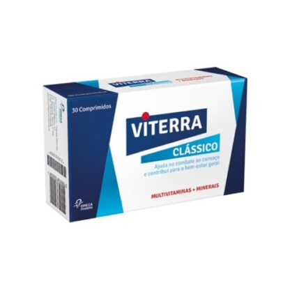Viterra Clássico Multivitaminas e Minerais 30 Comprimidos - PharmaScalabis