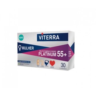 Viterra Mulher Platinum 55 30 Comprimidos - PharmaScalabis
