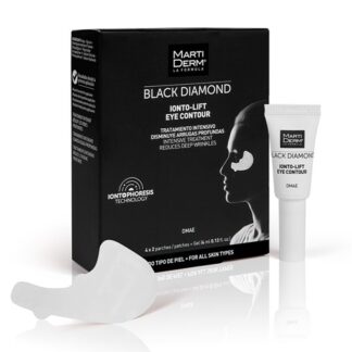 Martiderm Black Diamond Ionto-Lift Eye Contour 4x2 Adesivos + Gel 4ml