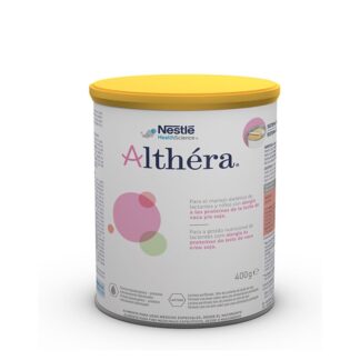Nestlé Althera Leite em Pó 400gr, a solução nutricional especialmente desenvolvida para satisfazer as necessidades de b