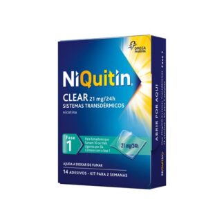 NiQuitin Clear Pensos 21mg - Fase 1 - 14 Dias