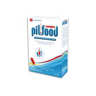 PilFood Complex 60 Compridos é um suplemento alimentar bem equilibrado com uma composição ideal de nutrientes para a manutenção de um cabelo normal