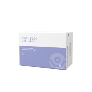 Cistiless Suplemento Alimentar 20 sticks, especificamente desenvolvido para o conforto e bem-estar do tracto urinário. Cuidado e proteção diária com cistiless.