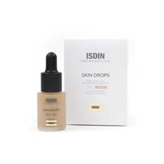 Isdin IsdinCeutics Skin Drops Sand 30ml, maquilhagem em gotas que permite uma cobertura perfeita das imperfeições, cicatrizes ou tatuagens