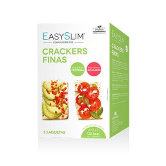 EasySlim Crackers Finas 3 Saquetas, práticas e fáceis de transportar, EasySlim® Tostas podem ser consumidas com a maior facilidade.