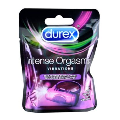 Durex Intense Orgasmic Vibrations, um anel vibratório com a finalidade de provocar, excita e satisfazer ambos num prazer excitante.