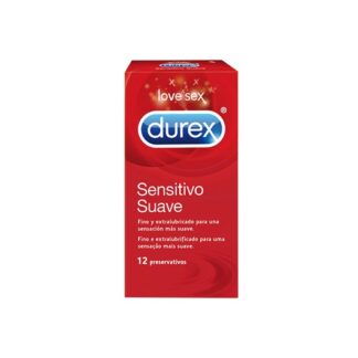 Durex Sensitivo Suave 12 Preservativos , mais fino que os nossos preservativos standard. Com a finalidade de proporcionar uma maior sensibilidade.