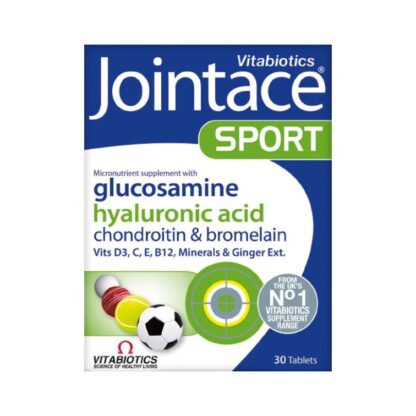 Jointace Sport 30 comprimido fornece um suporte nutricional ideal para desportistas profissionais e amadores