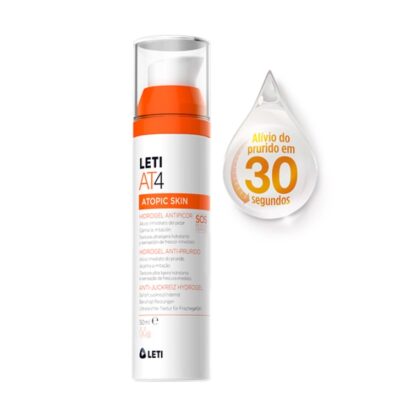 LETIAT4 Hidrogel Anti-Prurido 50ml, 100% específico para acalmar e aliviar o prurido na pele atópica.
