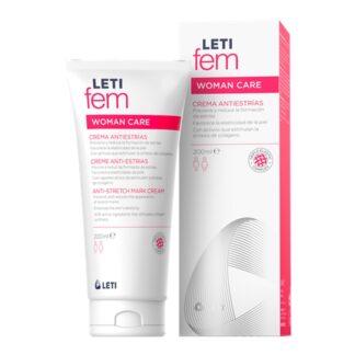 Letifem Pregnancy Antiestrias 200ml, creme antiestrias especialmente formulado para a prevenção e redução da formação de estrias.