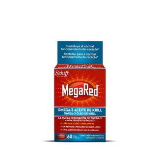 MegaRed Ómega-3 Óleo de Krill 60+20 Cápsulas - Pharma Scalabis
