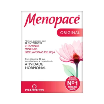 Menopace Original Menopausa 30 Comprimidos, não há tempo para pausas, a vida é para ser vivida.