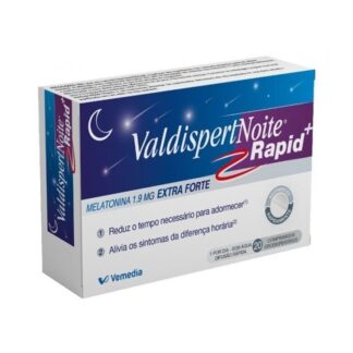 Valdispert Noite Rapid 20 Comprimidos, tecnologia inovadora em comprimidos orodispersíveis de absorção rápida, que dissolvem-se imediatamente na boca