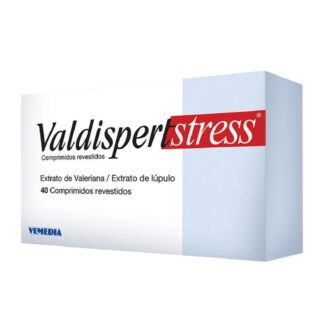 Valdispert Stress 40 Comprimidos, medicamento tradicional à base de plantas indicado no alívio de sintomas ligeiros de stress mental,