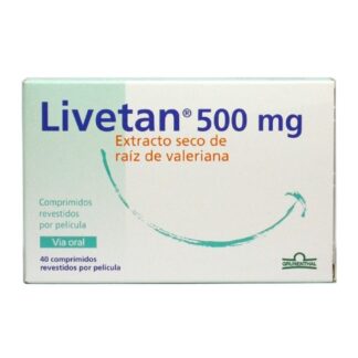Livetan 500mg 40 Comprimidos PharmaScalabis