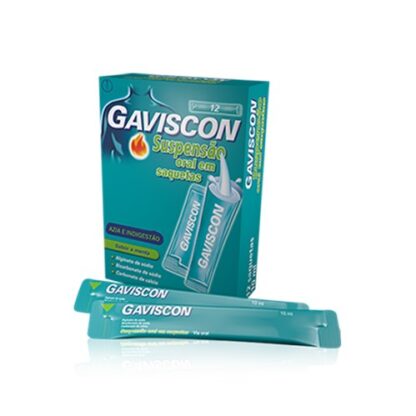 Gaviscon Suspensão Oral 12 Saquetas