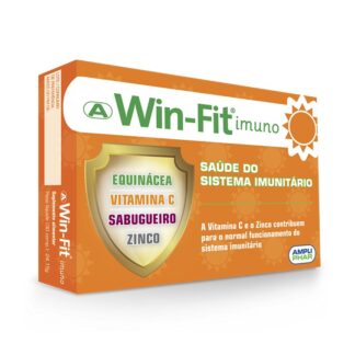 Win-Fit Imuno é um suplemento composto por Vitamina C, Zinco, Equinácea e Baga de Sabugueiro