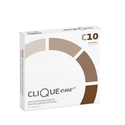 Clique One C10 Antienvelhecimento 28 Monodoses, antienvelhecimento e revitalizante cutâneo com Vitamina C pura a 10%