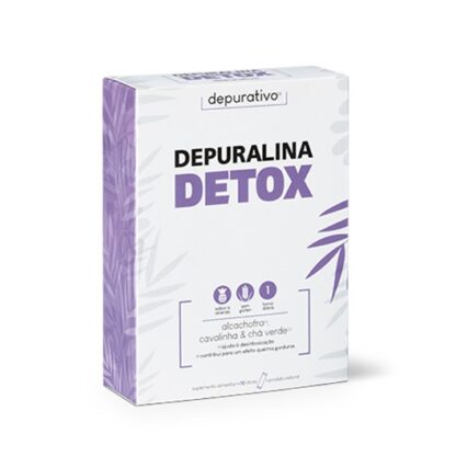 Depuralina Detox 10 Sticks é um suplemento alimentar, especialmente indicado para desintoxicação que contribui para um efeito queima gorduras.