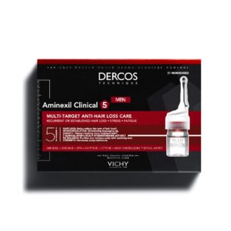 Vichy Dercos Technique Aminexil Clinical 5 - Homem 21 ampolas