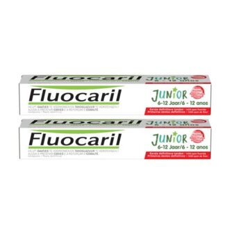 Fluocaril Duo Junior Pasta de Dentes Frutos Vermelhos 2x75ml