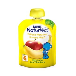 Nestle NaturNes Banana Maçã 6M+ 90g