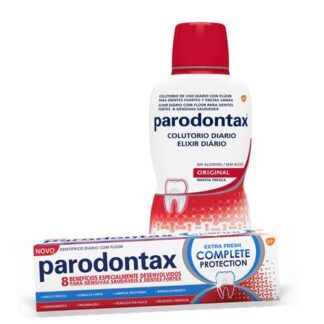 Parodontax Elixir Diário 500ml e Pasta Dentífrica 75ml