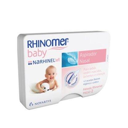Rhinomer Baby Narhinel Soft Aspirador Nasal + Recargas Pharmascalabis