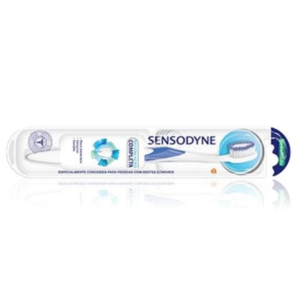 Sensodyne Ação Completa Escova Dentes Média 1 Unidade, as pontadas podem ser um sinal de que os dentes estão vulneráveis devido