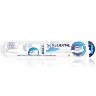 Sensodyne Repair & Protect Escova Dentes Suave 1 Escova. a recessão gengival bem como o desgaste do esmalte podem ser causados pela escovagem excessiva dos dentes