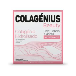 Revolucione o seu cuidado de beleza com Colagénius Beauty Colagénio, agora disponível em 30 carteiras, exclusivamente na Pharmascalabis