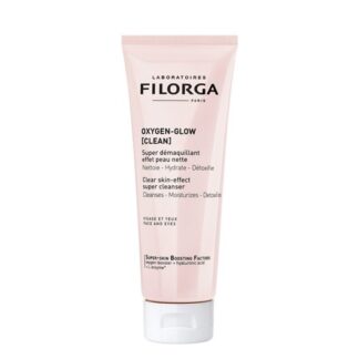 Filorga Oxygen-Glow Desmaquilhante 125ml, super cuidado de higiene efeito pele limpa, hidrata e desintoxifixa.
