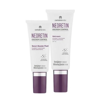 Neoretin Discrom Control Gelcreme + Serum, reduz as manchas e controla a pigmentação cutânea, cuidados intensivos despigmentantes de dia e noite