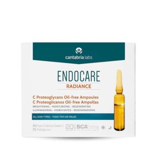 Endocare C Proteoglicanos Oil-Free 30 ampolas para o cuidado e prevenção do fotoenvelhecimento de todos os tipos de pele