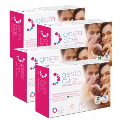 GestaCare Preconceptivo 30 Cápulas um produto farmacêutico de referência internacional, desenvolvido especificamente para a mulher que deseja engravidar e melhorar a sua fertilidade