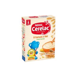 Nestlé Cerelac Papa Infantil 8 Cereais e Mel 250gr