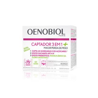 Oenobiol Captador 3em1 + Plus 60 Cápsulas