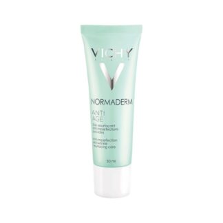 Vichy Normaderm Creme Anti-Idade 30ml o primeiro tratamento antimperfeições e antirugas, mesmo para a pele sensível.